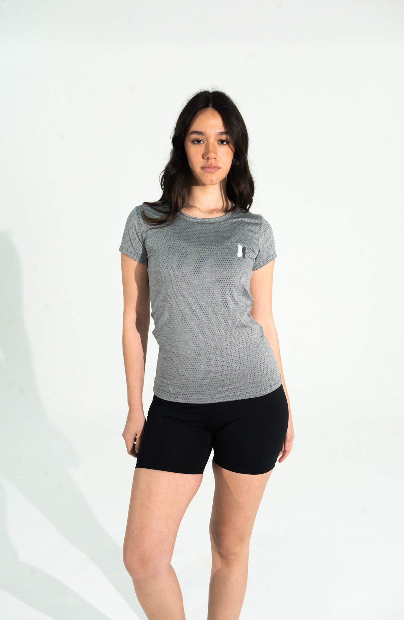 Remera Dryfit Gris - Mujer