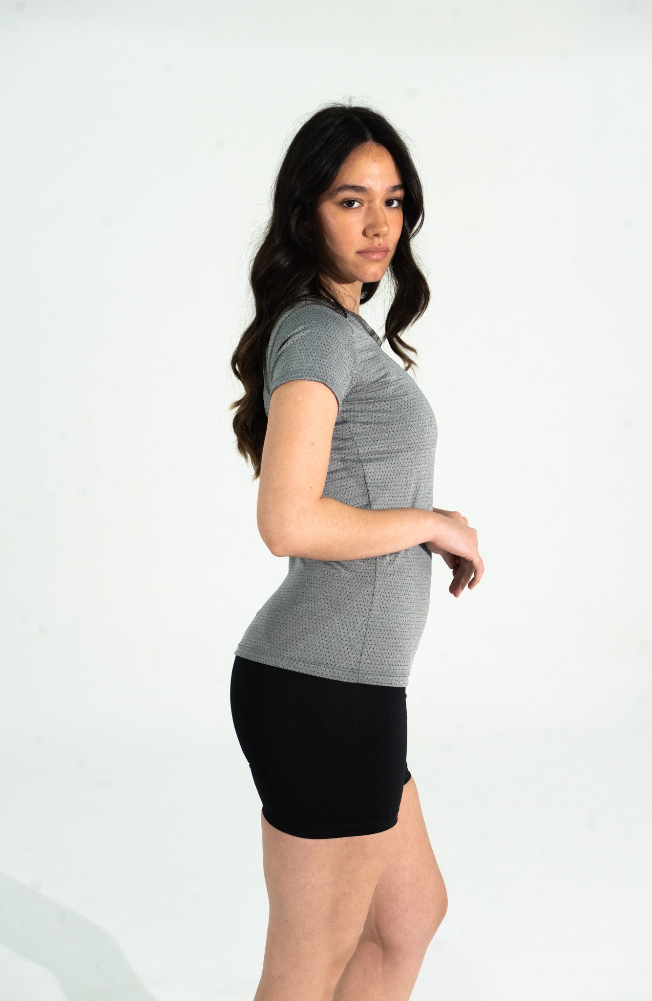 Remera Dryfit Gris - Mujer