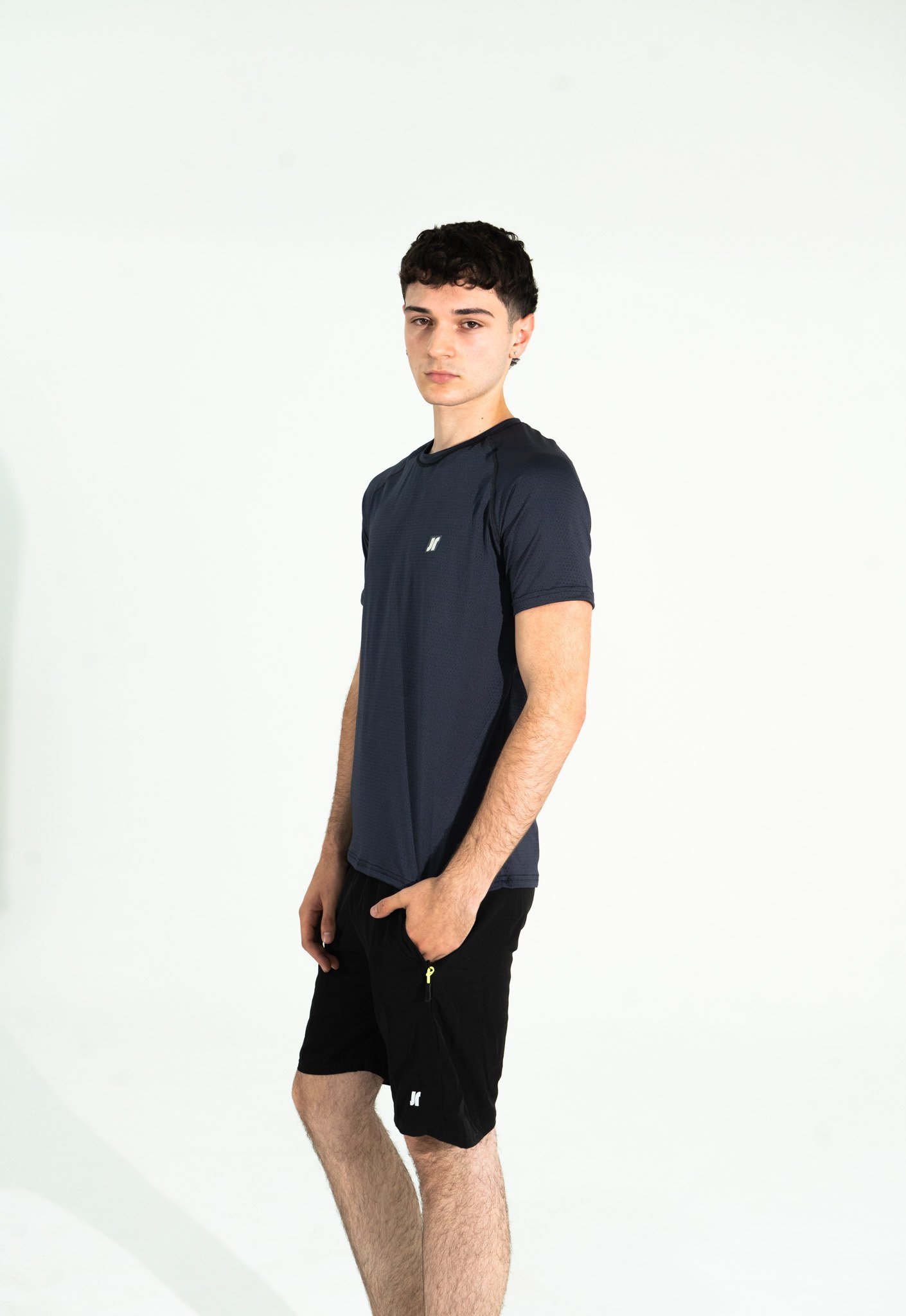 Remera Joah Dryfit Gris - Hombre