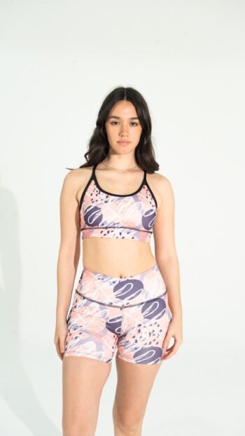 Conjunto deportivo estampado - Mujer