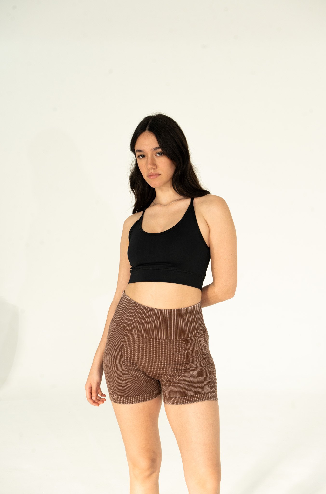 Conjunto Top + Short Joah Microfibra - Mujer