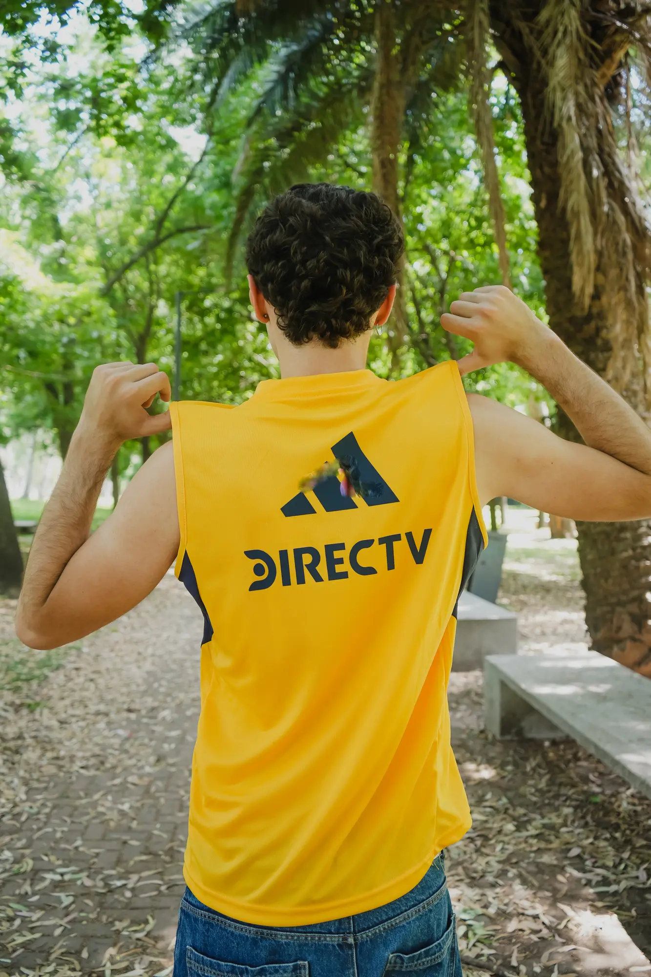 Musculosa Boca Juniors Amarilla