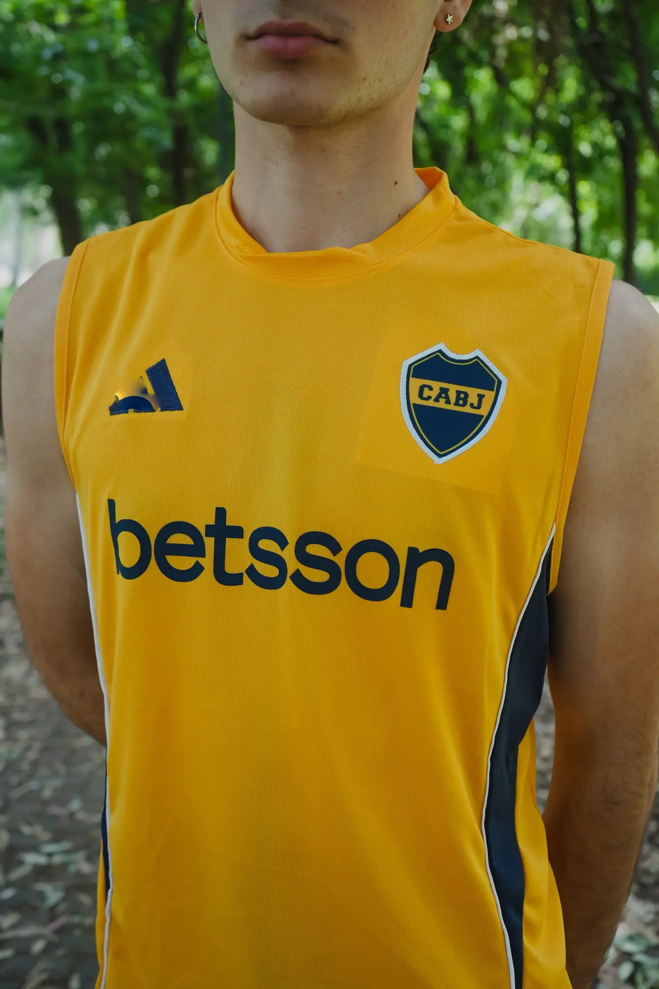 Musculosa Boca Juniors Amarilla