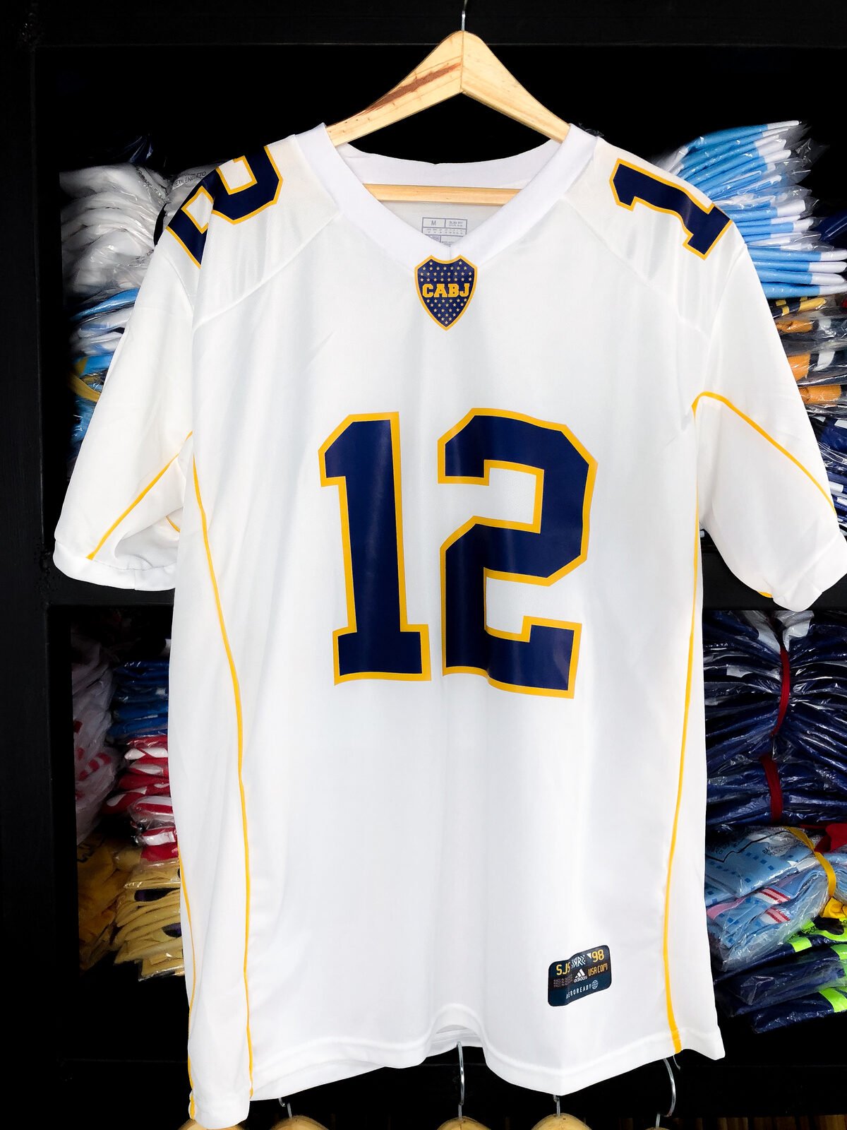 BOCA JUNIORS - JERSEY ALTERNATIVA (TERMOSELLADA)